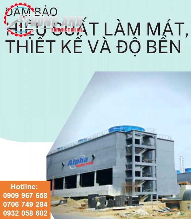 đảm bảo hiệu suất tháp giải nhiệt