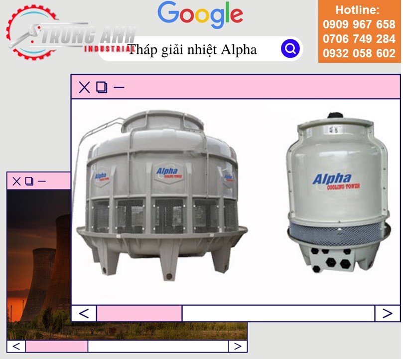 tháp giải nhiệt alpha -1