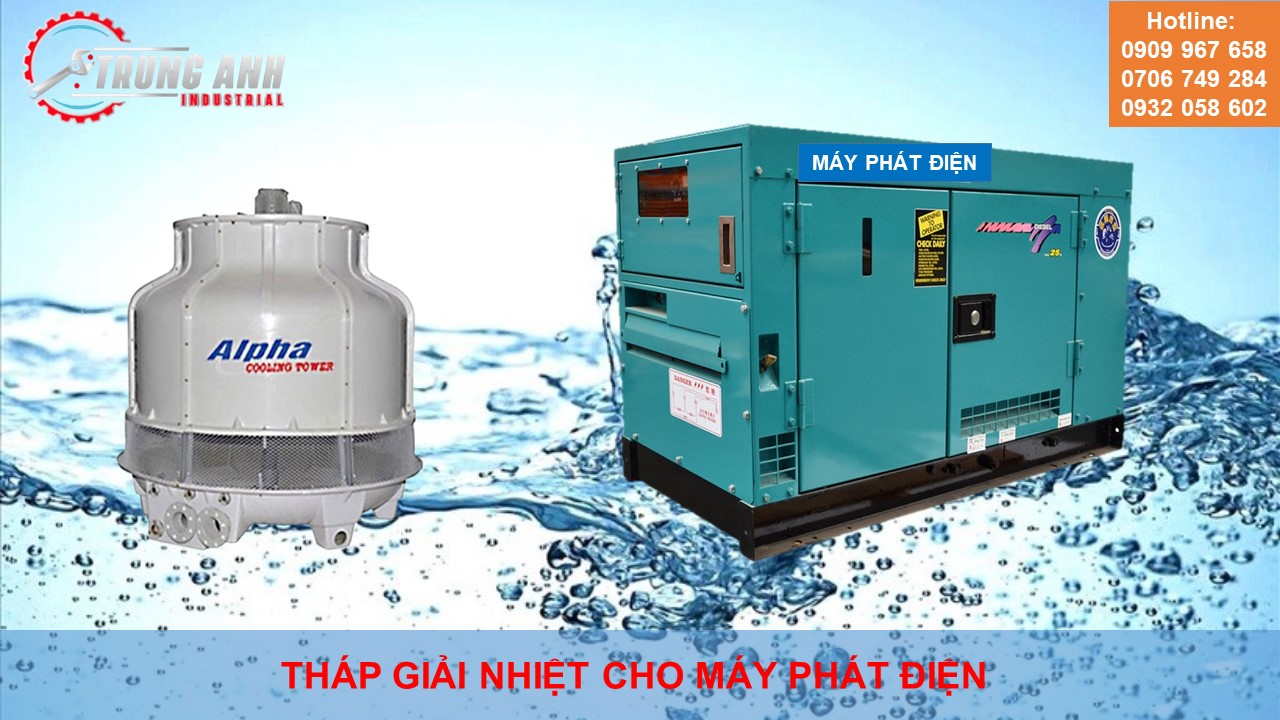 thap giai nhiet cho may phat dien