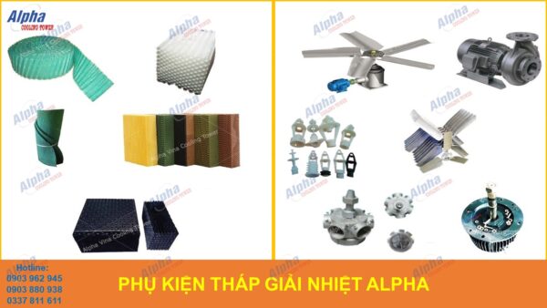 PHỤ KIỆN THÁP GIẢI NHIỆT ALPHA