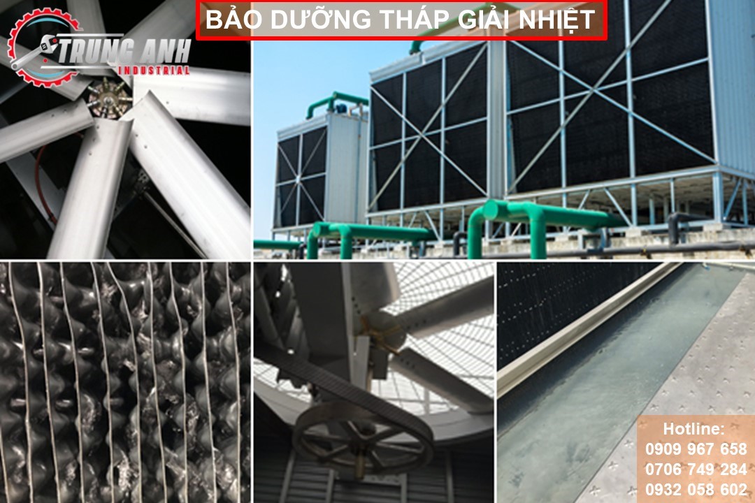 bảo dưỡng tháp giải nhiệt