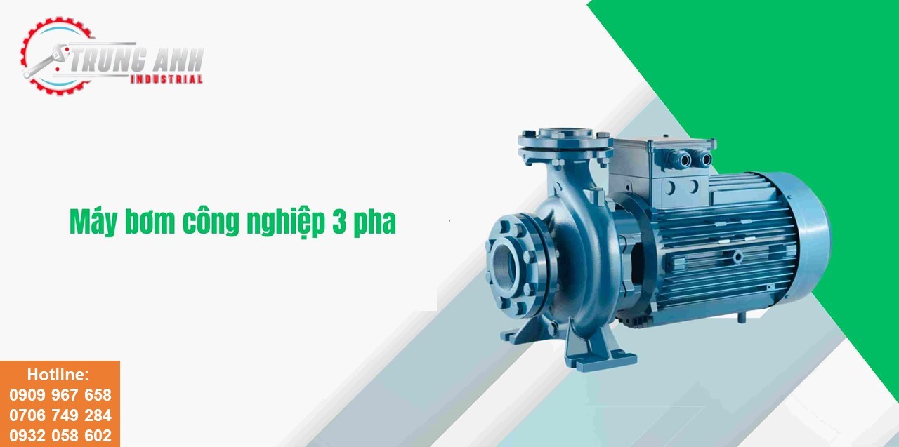 bơm công nghiệp 3 pha - 1