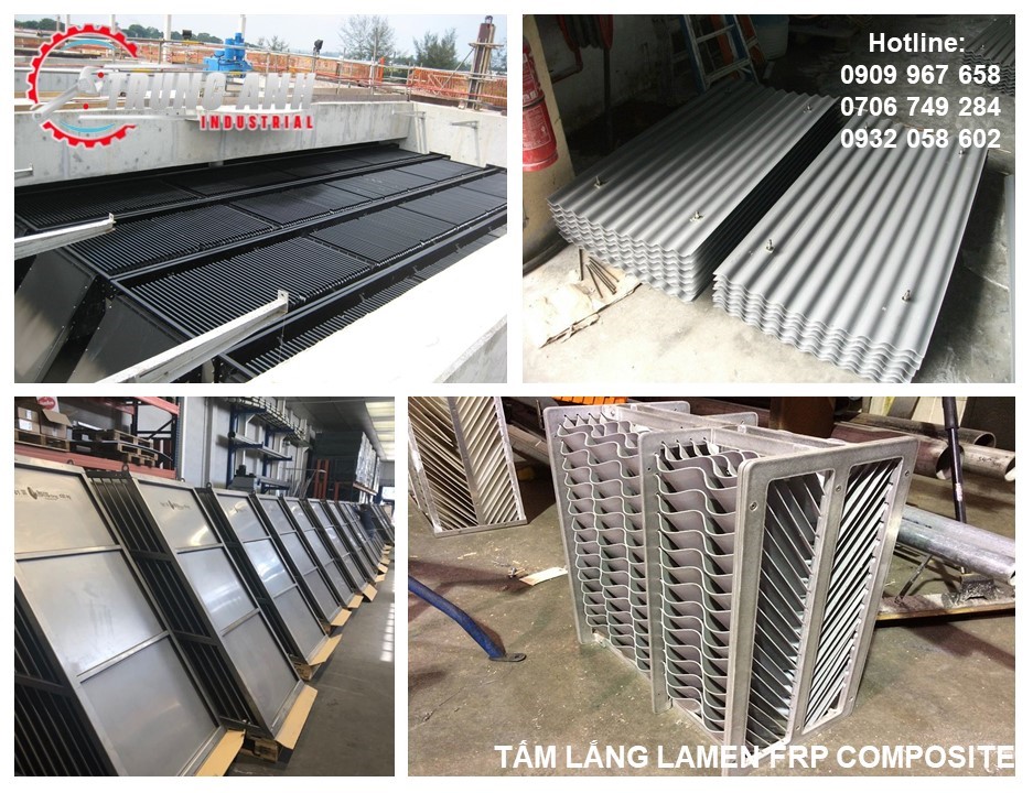 tấm lắng lamen frp composite