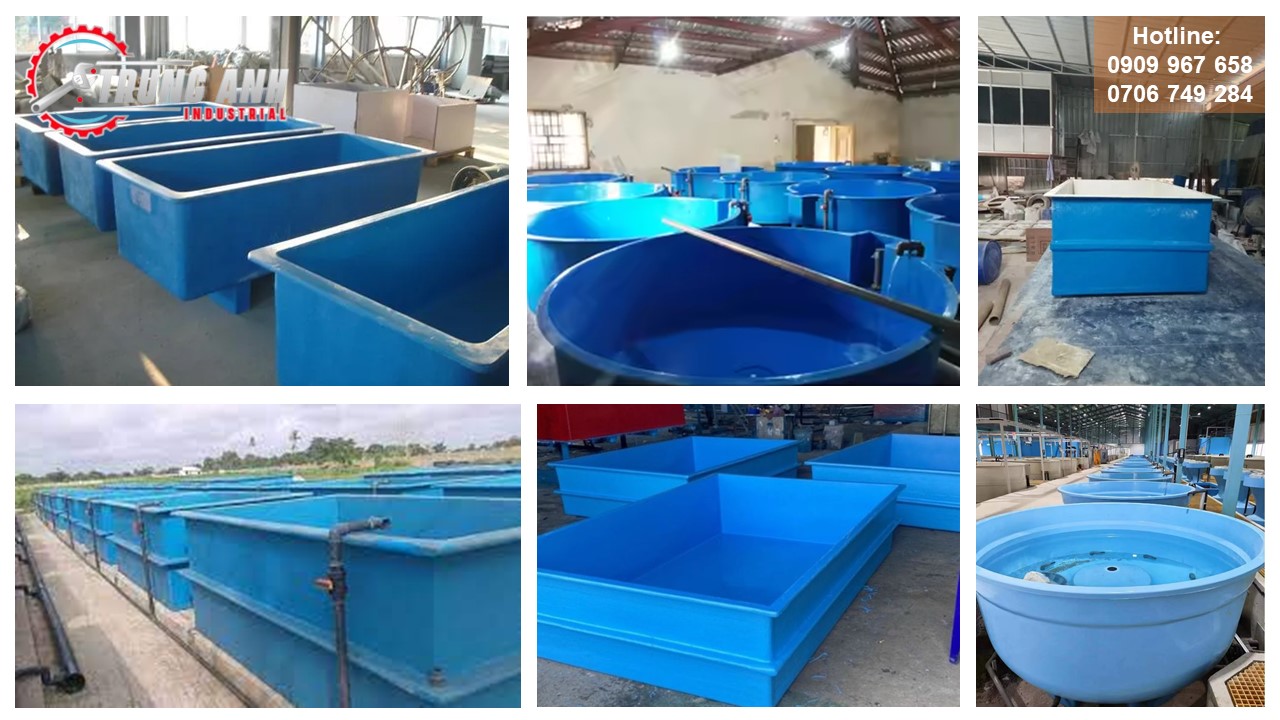 bồn composite nuôi thủy sản
