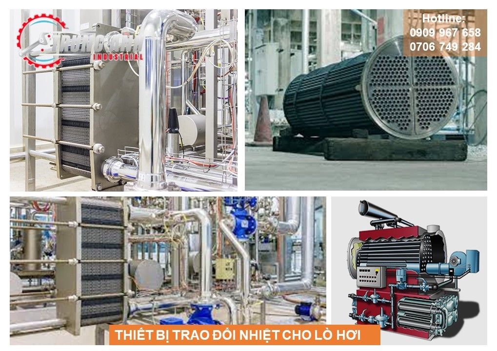 thiết bị trao đổi nhiệt cho lò hơi