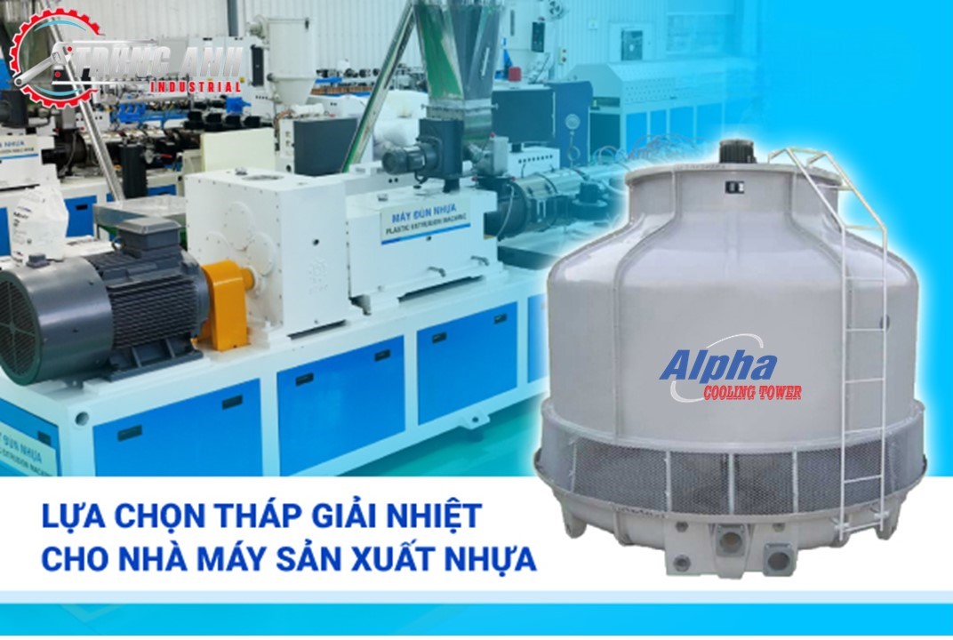 tháp giải nhiệt cho máy ép nhựa -trung anh