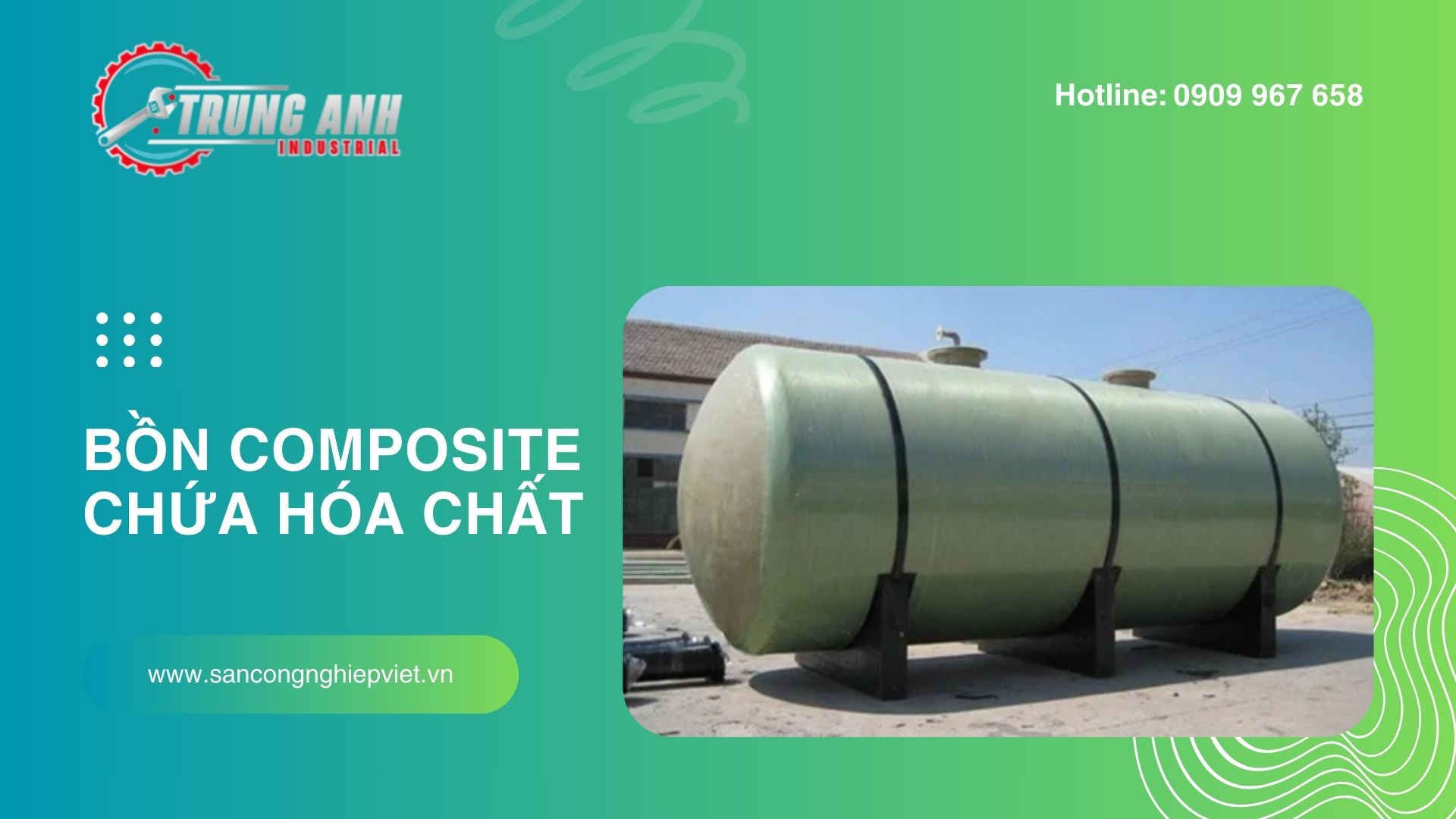 bồn composite chứa hóa chất -trung anh -1