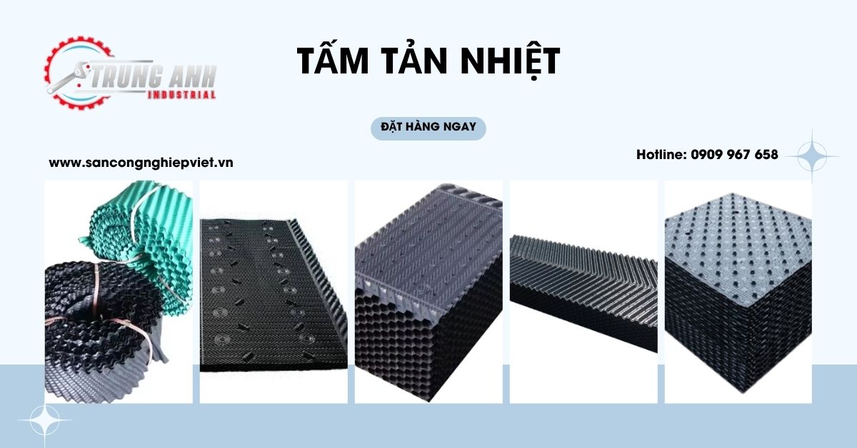 giá tấm tản nhiệt tháp giải nhiệt -trung anh