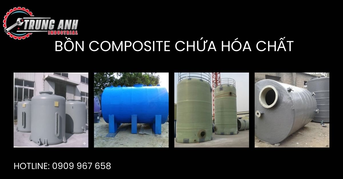 bồn composite chứa hóa chất -trung anh