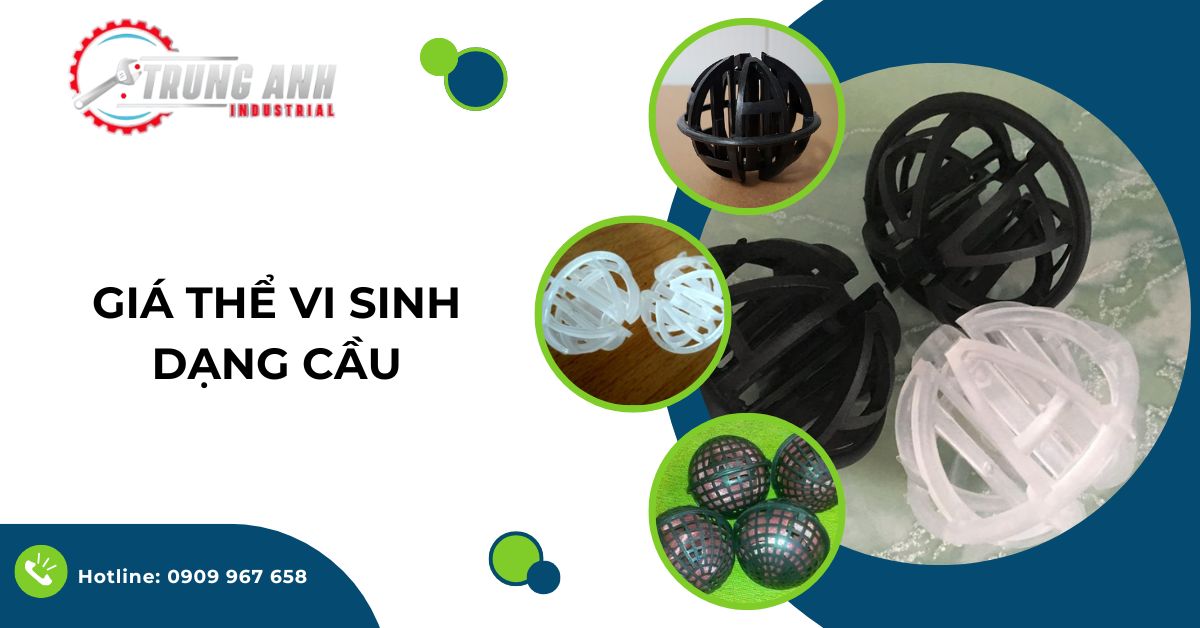 giá thể vi sinh dạng cầu