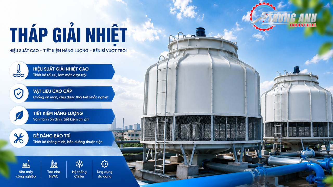 Đơn Vị Cung Cấp Tháp Giải Nhiệt Uy Tín Tại TP.HCM