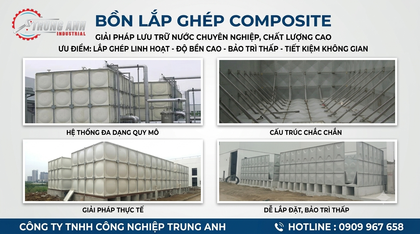 mua bồn lắp ghép composite ở đâu giá tốt