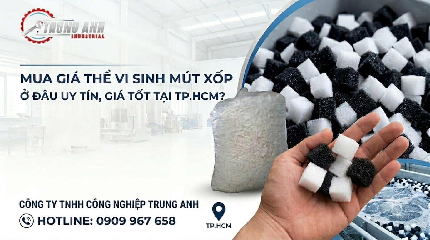 giá thể vi sinh mút xốp