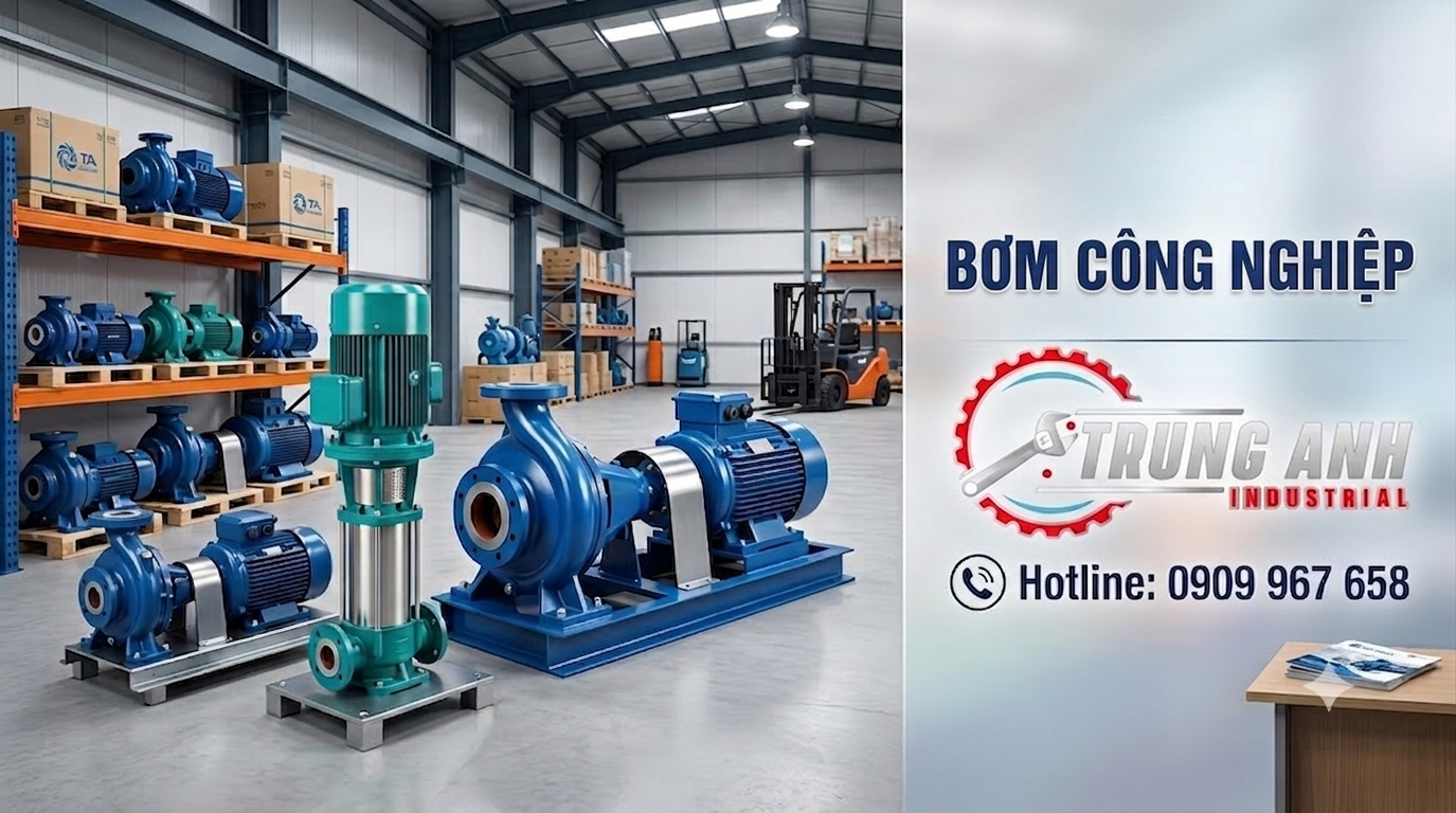 chuyên cung cấp bơm công nghiệp