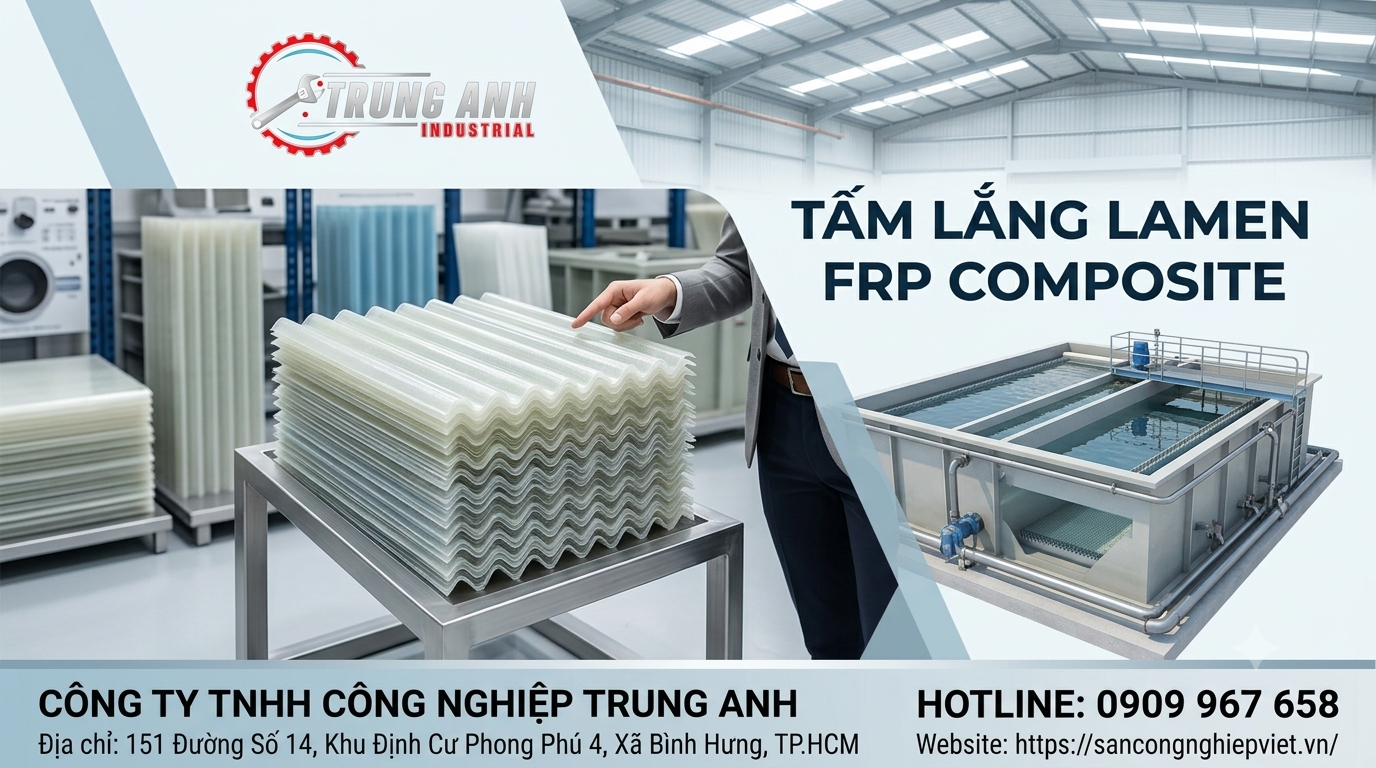 địa chỉ cung cấp tấm lắng lamen frp