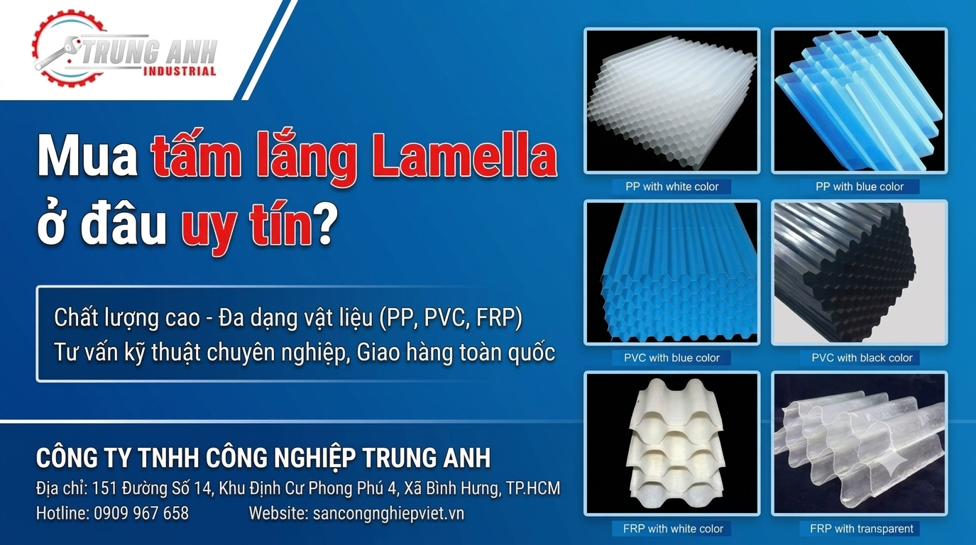 Mua tấm lắng Lamella ở đâu uy tín