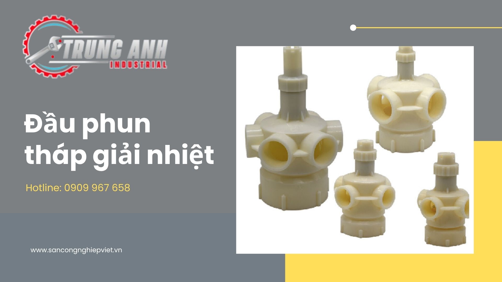 đầu phun tháp giải nhiệt