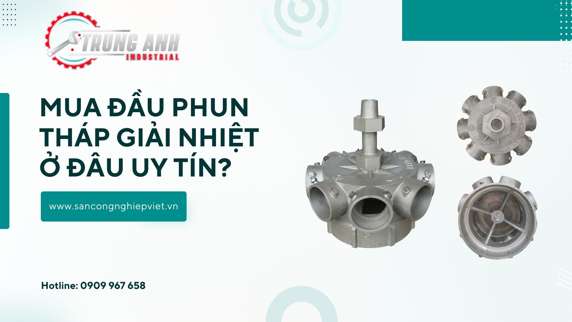 mua đầu phun tháp giải nhiệt uy tín