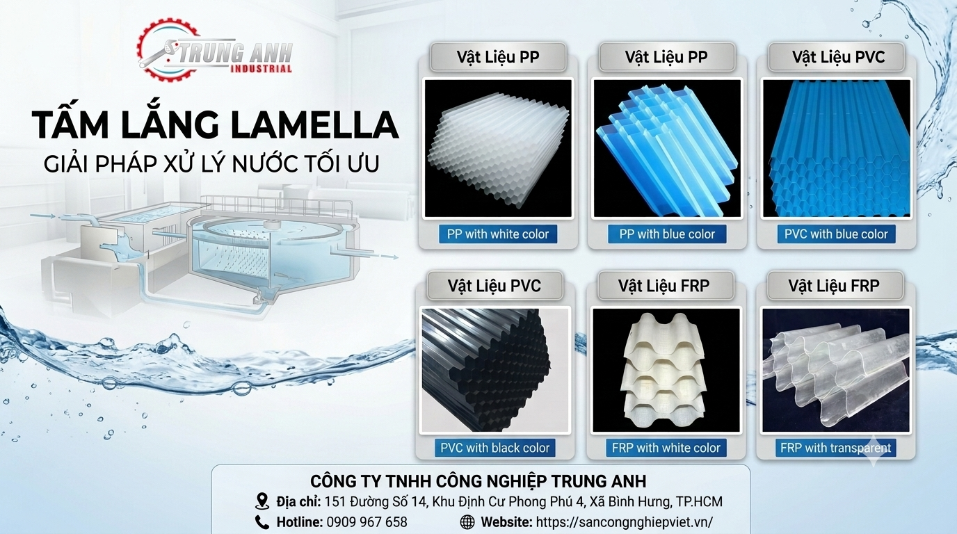 Cung Cấp Tấm Lắng Lamella Theo Kích Thước Yêu Cầu