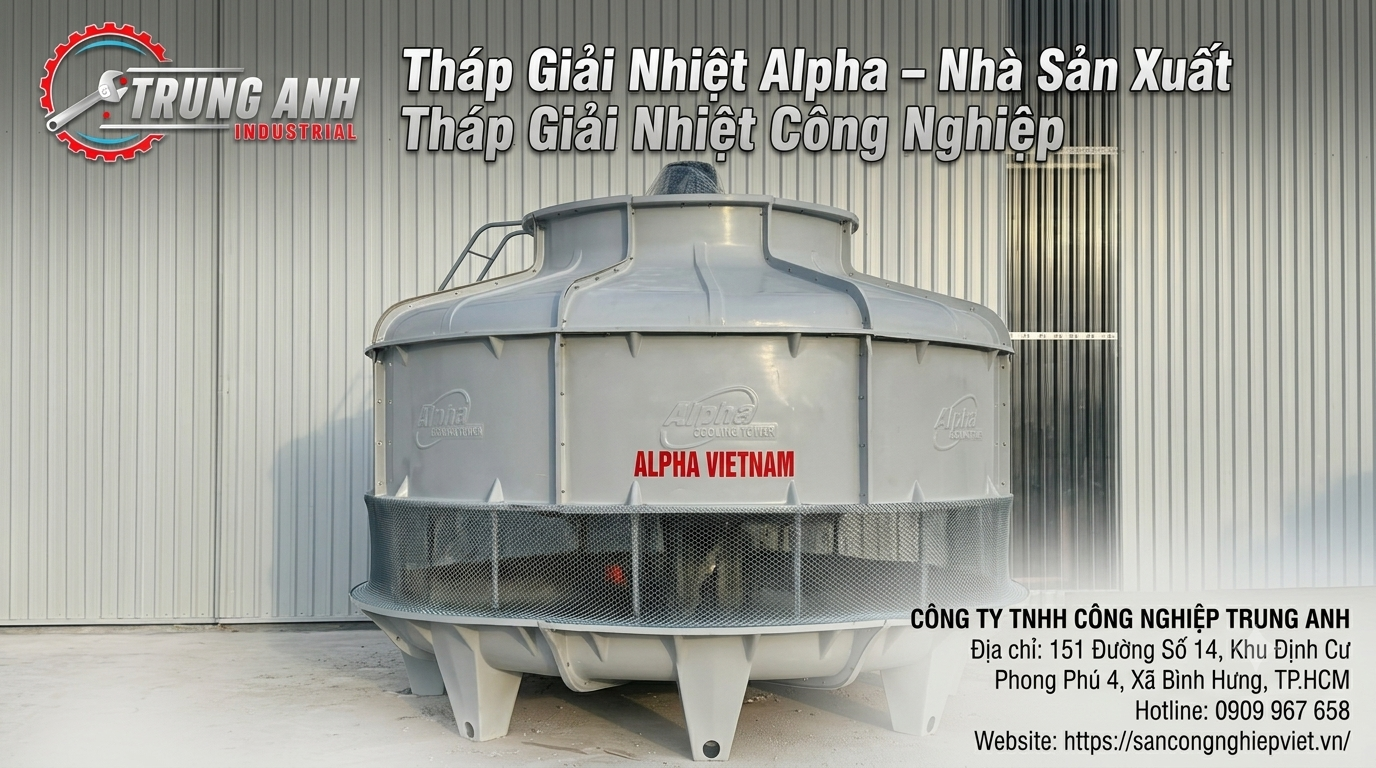 tháp giải nhiệt Alpha